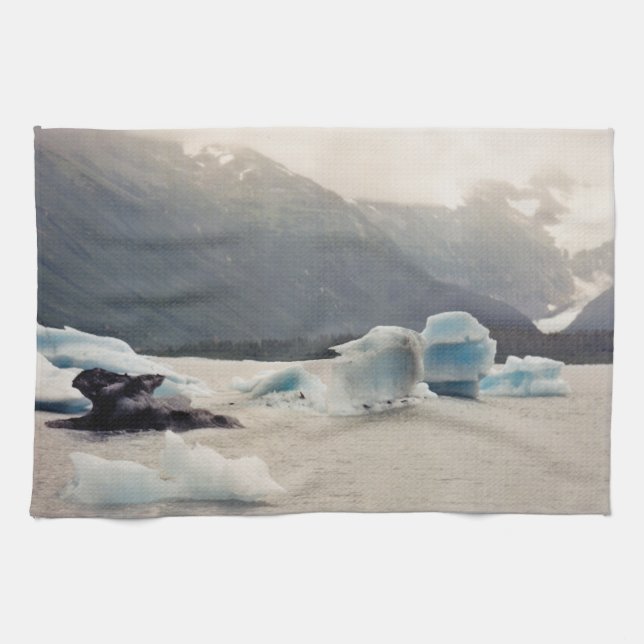 Blue Ice Kitchen Towel (Horizontal)