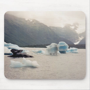 Blue Ice Mouse Pad