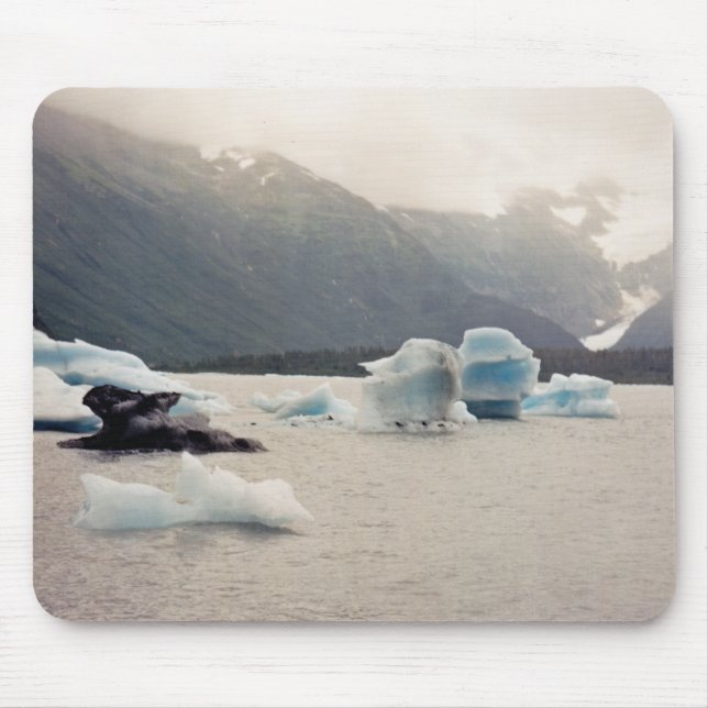 Blue Ice Mouse Pad (Front)