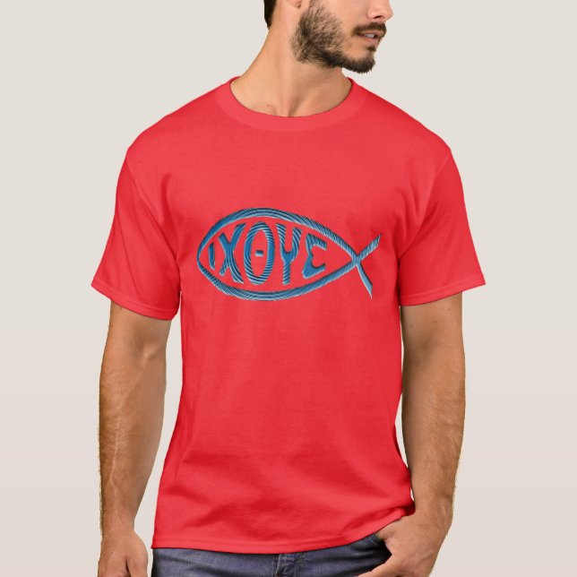 Blue Ichthys TShirt (Front)