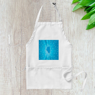 Blue Illinois Standard Apron