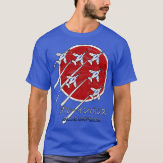 Blue Impulse JASDF Demo Team Japan Vintage Design  T-Shirt