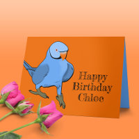 Blue Indian Ringneck Parakeet Birthday Parrot Name