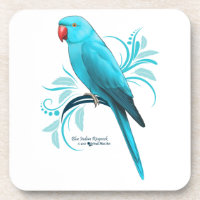 Blue Indian Ringneck Parrot