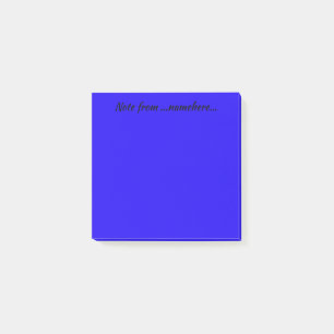 Blue/Indigo Post-it Notes