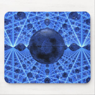 Blue Infinity Mousepad