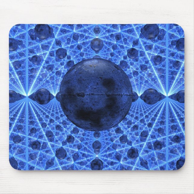 Blue Infinity Mousepad (Front)