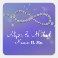 Blue Infinity Symbol Sign Infinite Love Twinkling