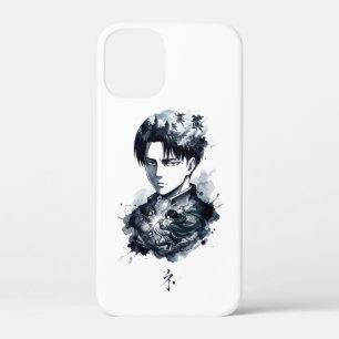 Blue Ink Soldier Portrait iPhone / iPad case