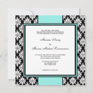 Blue Invitations