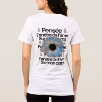Blue Iris Eye – Window of the Soul Graphic Tee