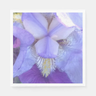 Blue Iris Paper Napkin