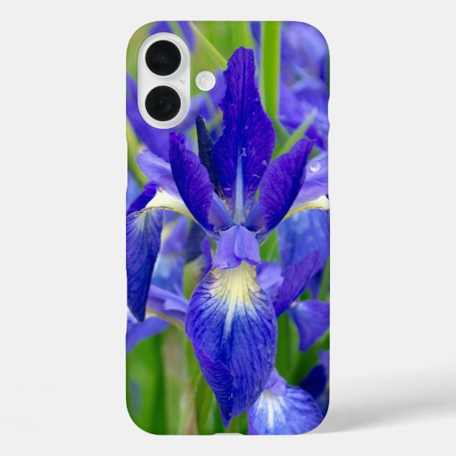Blue Iris Phone Case (Back)