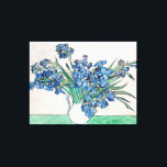 Blue Irises by Vincent Van Gogh Fine Art Canvas Print<br><div class="desc">Beautiful fine art painting of blue irises by Vincent Van Gogh. Visit our store to find more beautiful Van Gogh paintings.</div>