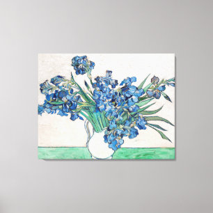 Blue Irises by Vincent Van Gogh Fine Art Canvas Print
