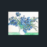 Blue Irises by Vincent Van Gogh Fine Art Canvas Print<br><div class="desc">Beautiful fine art painting of blue irises by Vincent Van Gogh. Visit our store to find more beautiful Van Gogh paintings.</div>