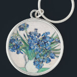Blue Irises by Vincent Van Gogh Fine Art Keychain<br><div class="desc">Beautiful fine art painting of blue irises by Vincent Van Gogh. Visit our store to find more beautiful Van Gogh paintings.</div>