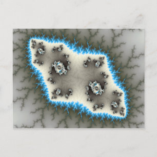 Blue Islands - Fractal Postcard