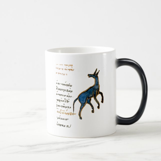 Blue Jackass Magic Mug (Right)