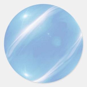 Blue Jaw Breaker Party Sticker