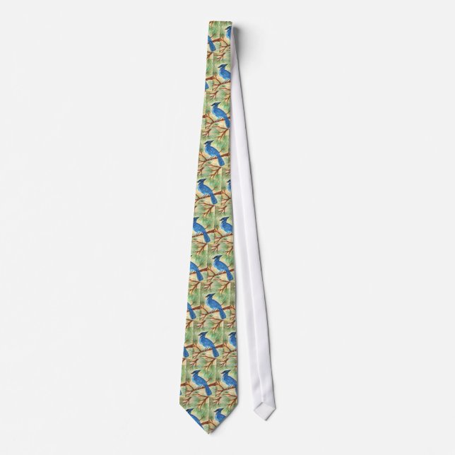 Blue Jay, Blue Jay, Blue Jay, Blue Jay, Blue Ja... Tie (Front)
