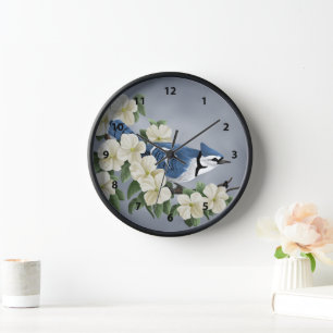 Blue Jay Decorative Clocks