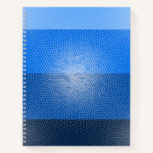 Blue Jay-inspired Gradient Notebook