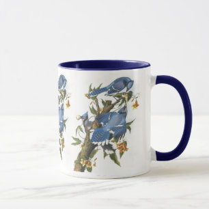 Blue Jay, John James Audubon Mug
