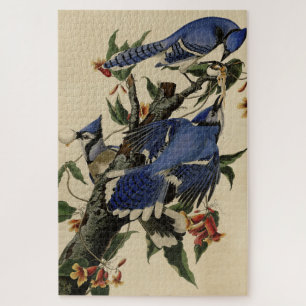 Blue Jay - John James Audubon's Birds of America Jigsaw Puzzle