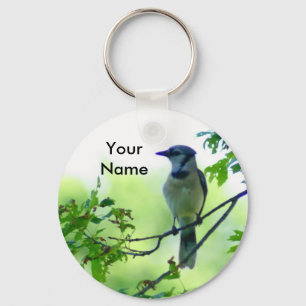 Blue Jay Keychain