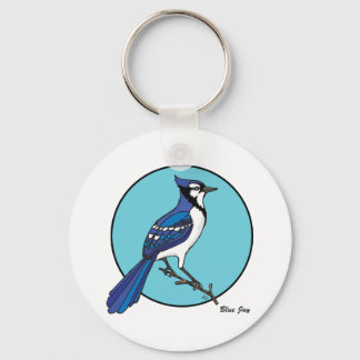 BLUE JAY KEYCHAIN