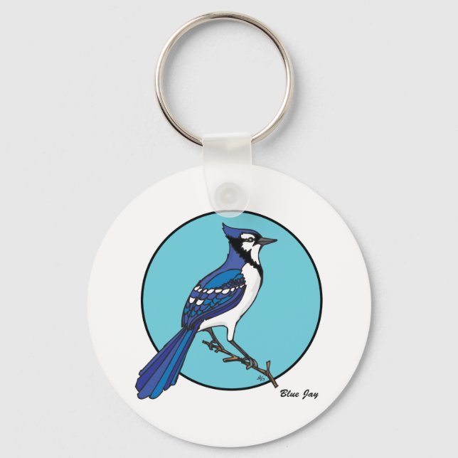 BLUE JAY KEYCHAIN (Front)