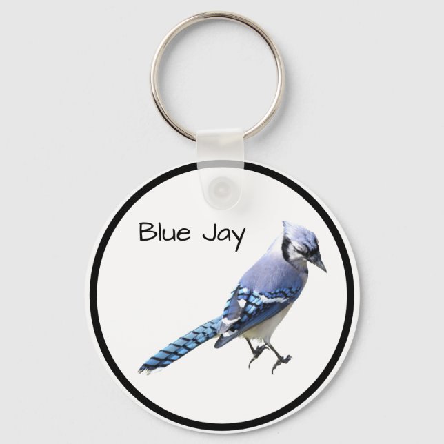 Blue Jay Keychain (Front)