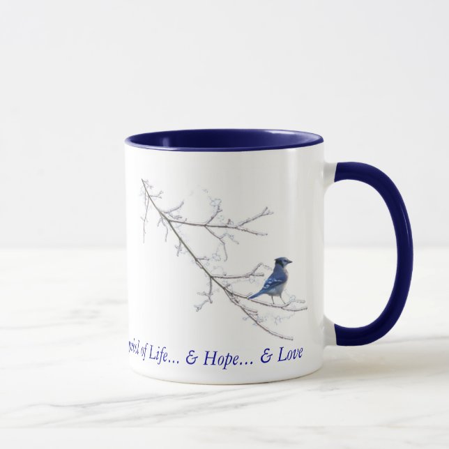 Blue Jay Mug (Right)