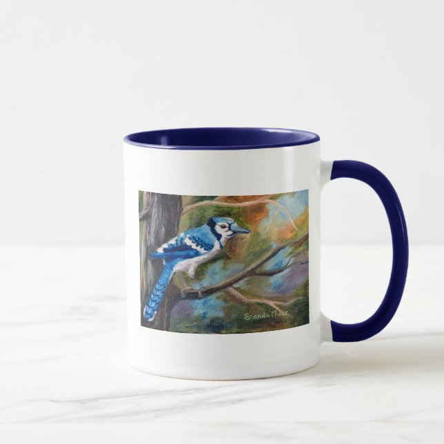 Blue Jay Mug (Right)