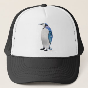 Blue Jay Penguin Trucker Hat