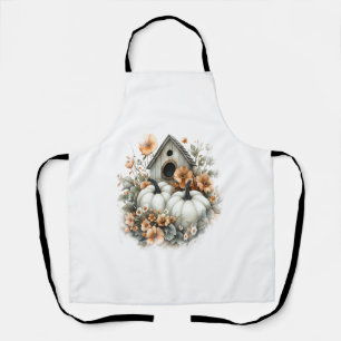 Blue Jay Shirt Country Pumpkin Apron