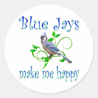 Blue Jays Classic Round Sticker