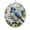 Blue jays Personalized Memorial Ornament