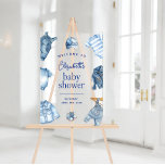 Blue Jean Baby Denim Themed Baby Shower Welcome Acrylic Sign<br><div class="desc">Howdy, Little One! Welcome guests in style with this Blue Jean Baby Denim Themed Baby Shower Acrylic Welcome Sign, where rustic charm meets modern flair. Designed with a rich faux denim artwork and crisp, contemporary typography, this acrylic sign sets the scene for a warm, down-to-earth celebration that’s as timeless as...</div>