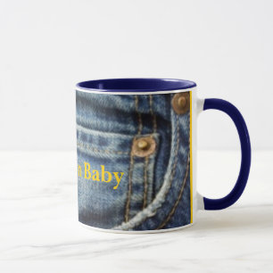 Blue Jean Baby Mug