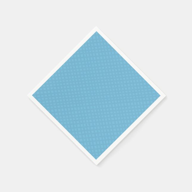Blue Jean Basketweave Lattice Tone  Napkin (Corner)