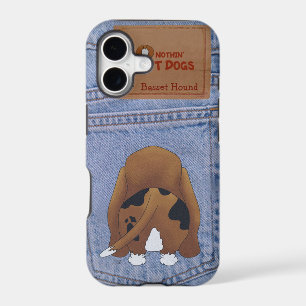 Blue Jean Basset Hound Butt