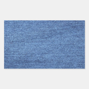 Blue Jean Denim Background Sticker