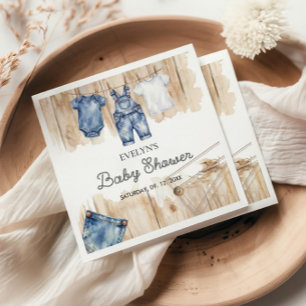 Blue Jean Denim  Napkin