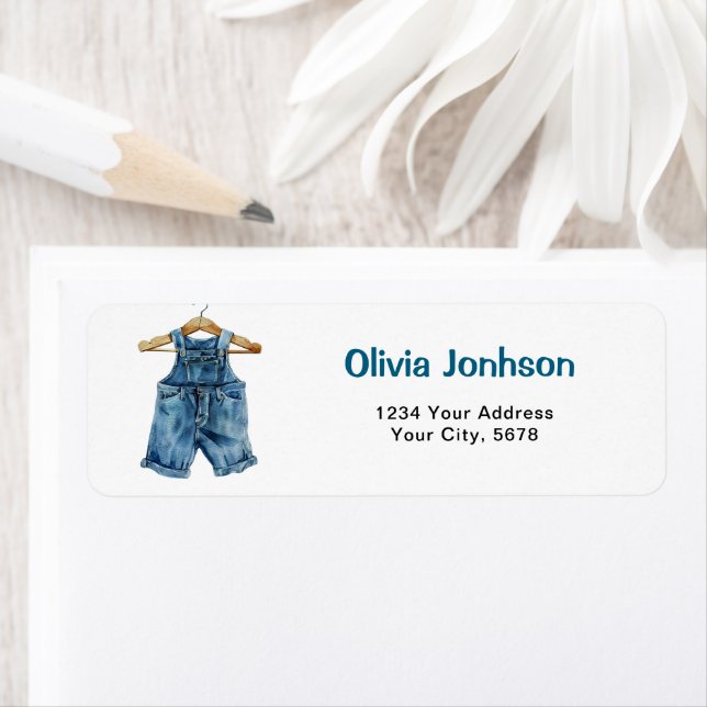 Blue Jean Livres pour Baby Address (En situation)