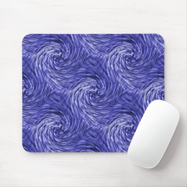 Blue Jean Twirls....... Mouse Pad (With Mouse)