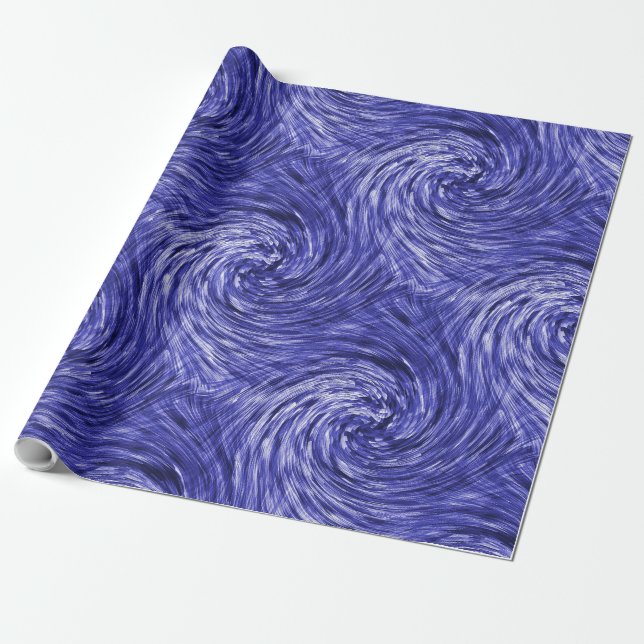 Blue Jean Twirls........ Wrapping Paper (Unrolled)