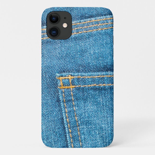 Blue Jeans Back Pocket Case-Mate iPhone Case (Back)