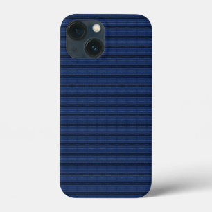 blue jeans pattern iPhone 13 mini case